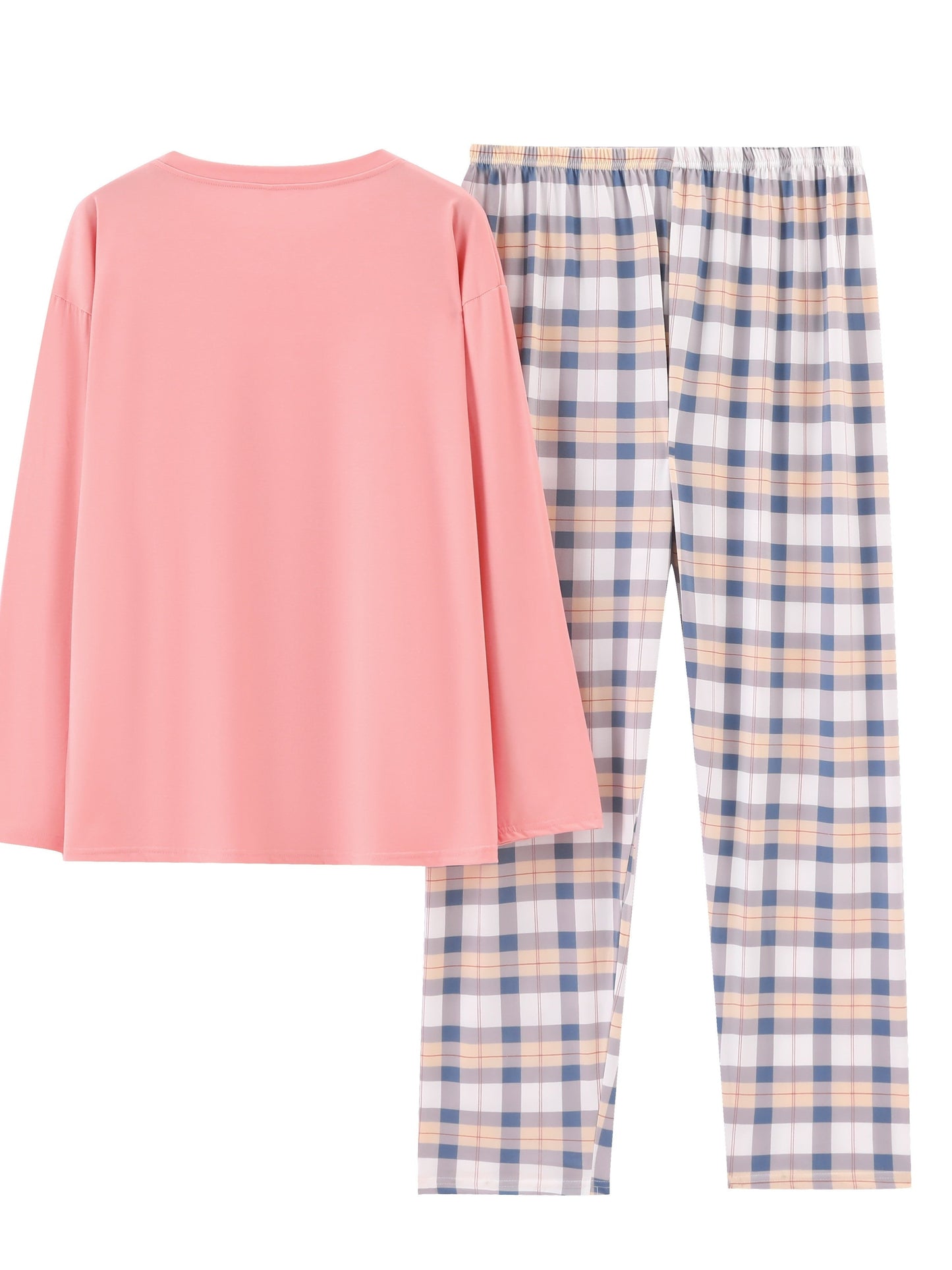طقم بيجامات كاجوال Plus Size مريح للمناسبات Fashint
