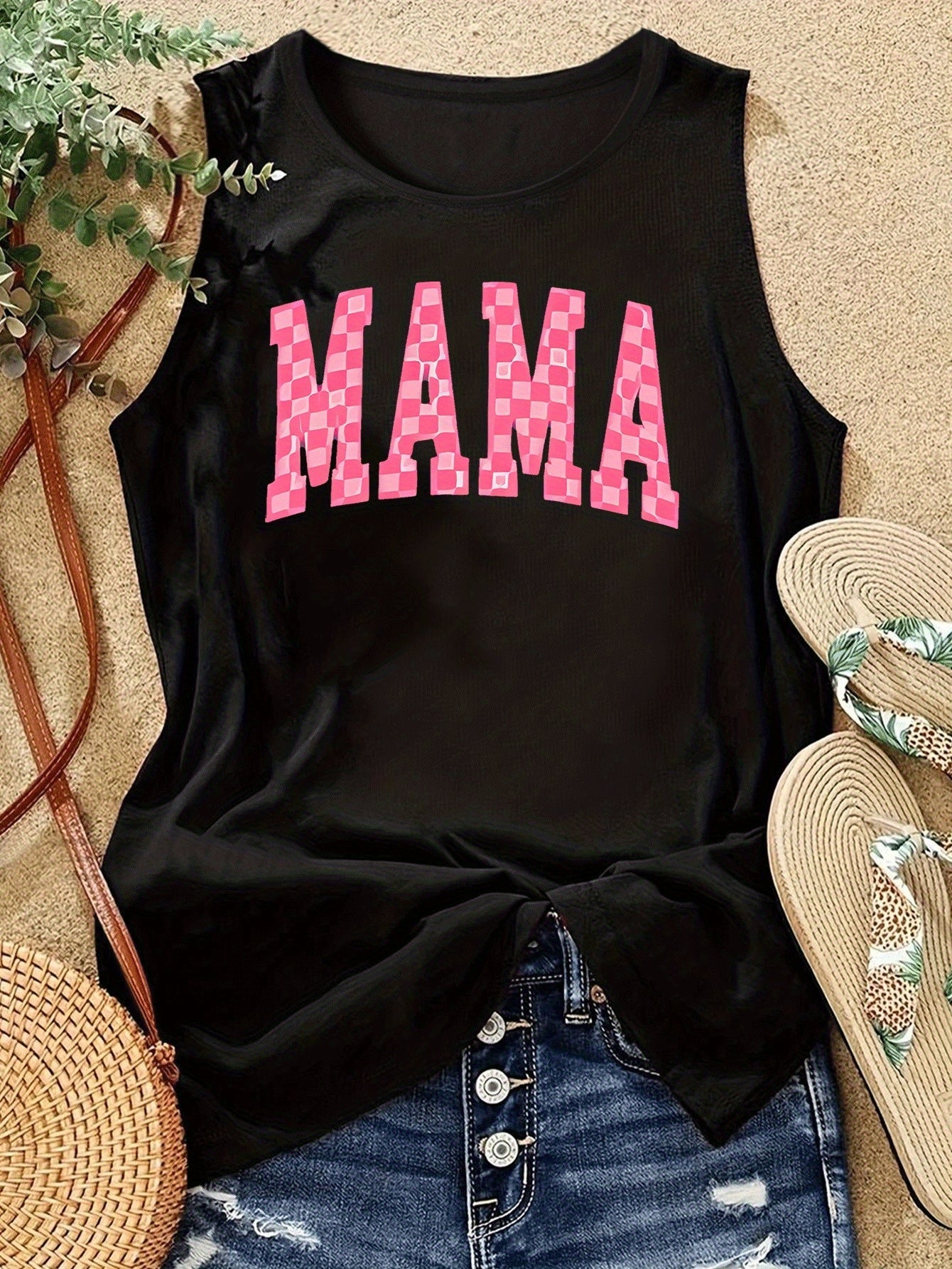 تي شيرت صيفي بتصميم مميز لعيد الأم للنساء بألوان رائعة Fashint