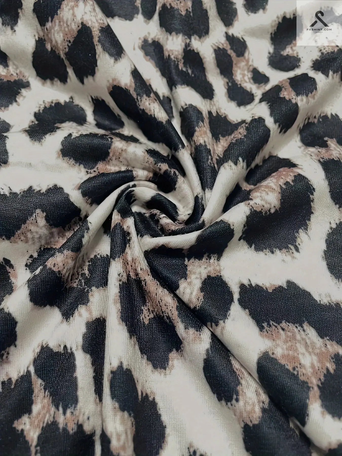 جاكت صيفي مطبوع بأكمام مفتوحة للنساء Fashint