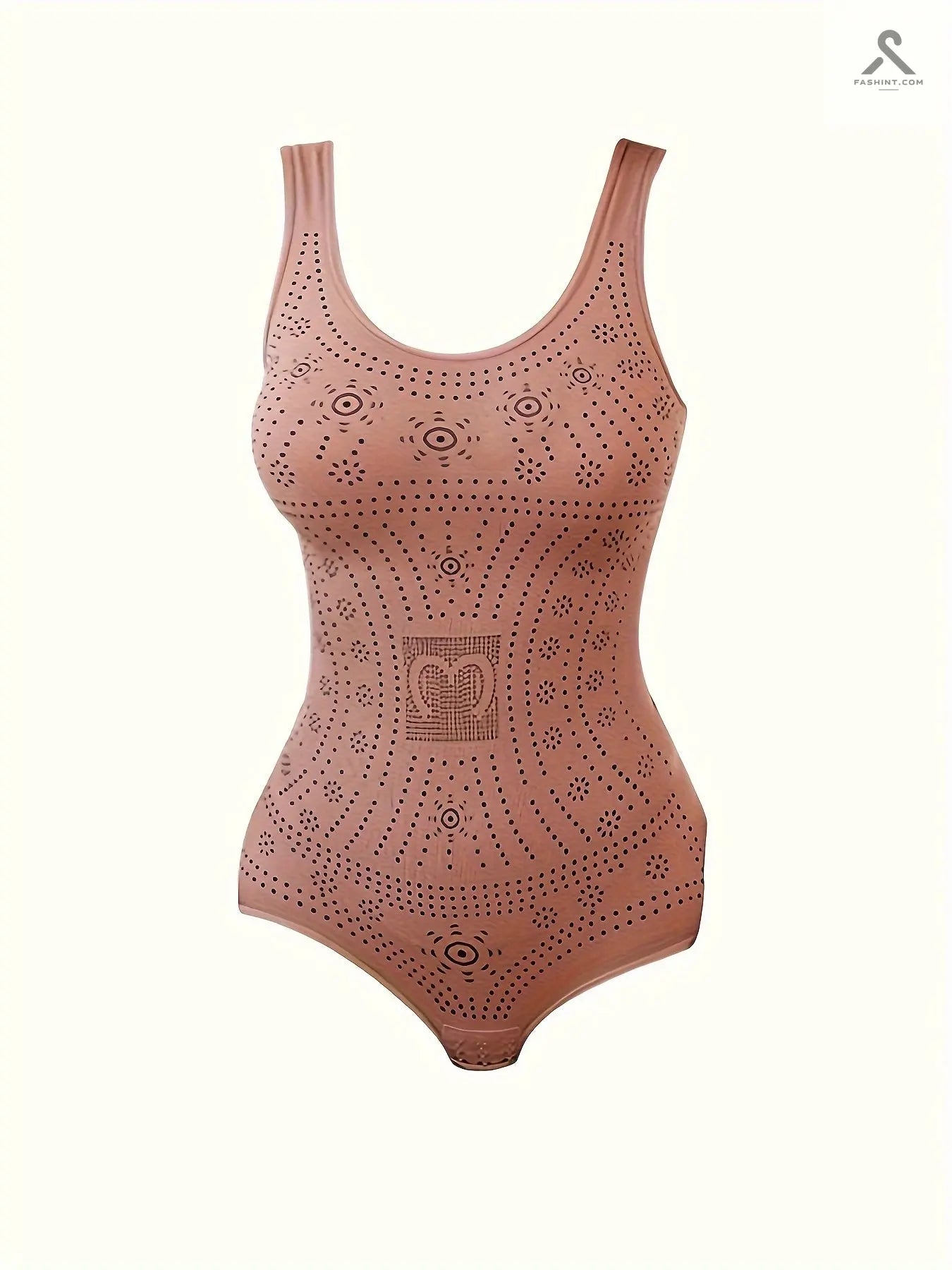 لباس الجسم المتكامل للتحكم في البطن والرفع وتصميم أنيق Fashint