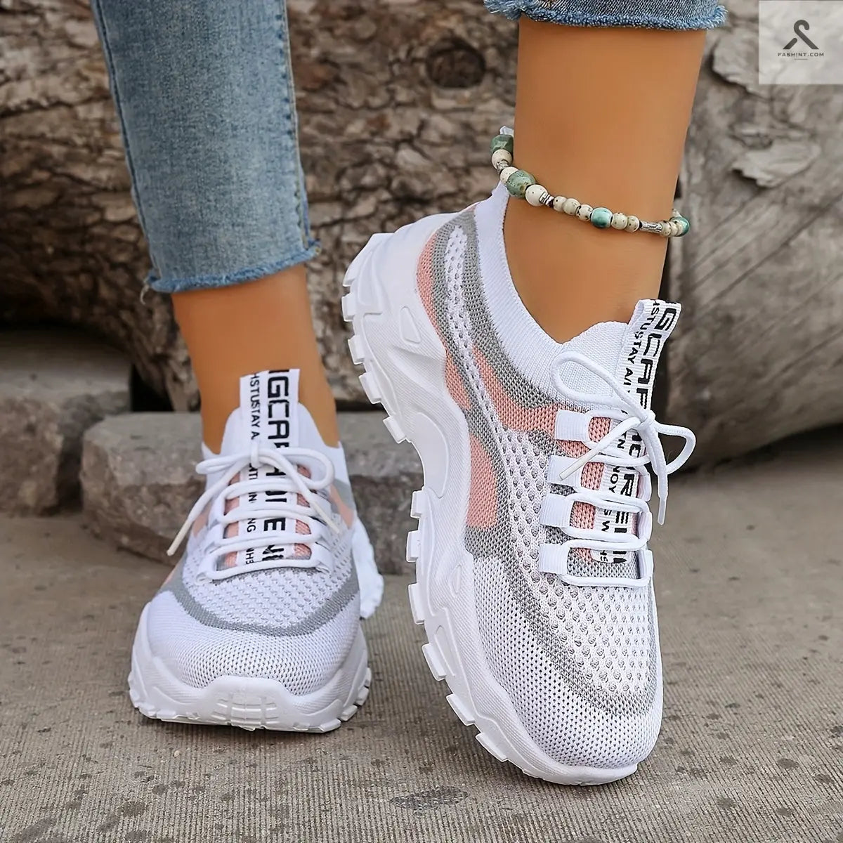 احصل على أحذية رياضية مريحة للسيدات مع تقنية تهوية حديثة Fashint