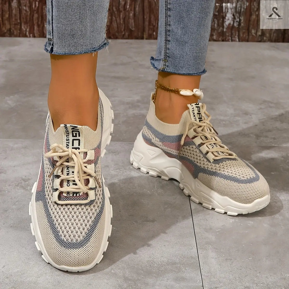احصل على أحذية رياضية مريحة للسيدات مع تقنية تهوية حديثة Fashint