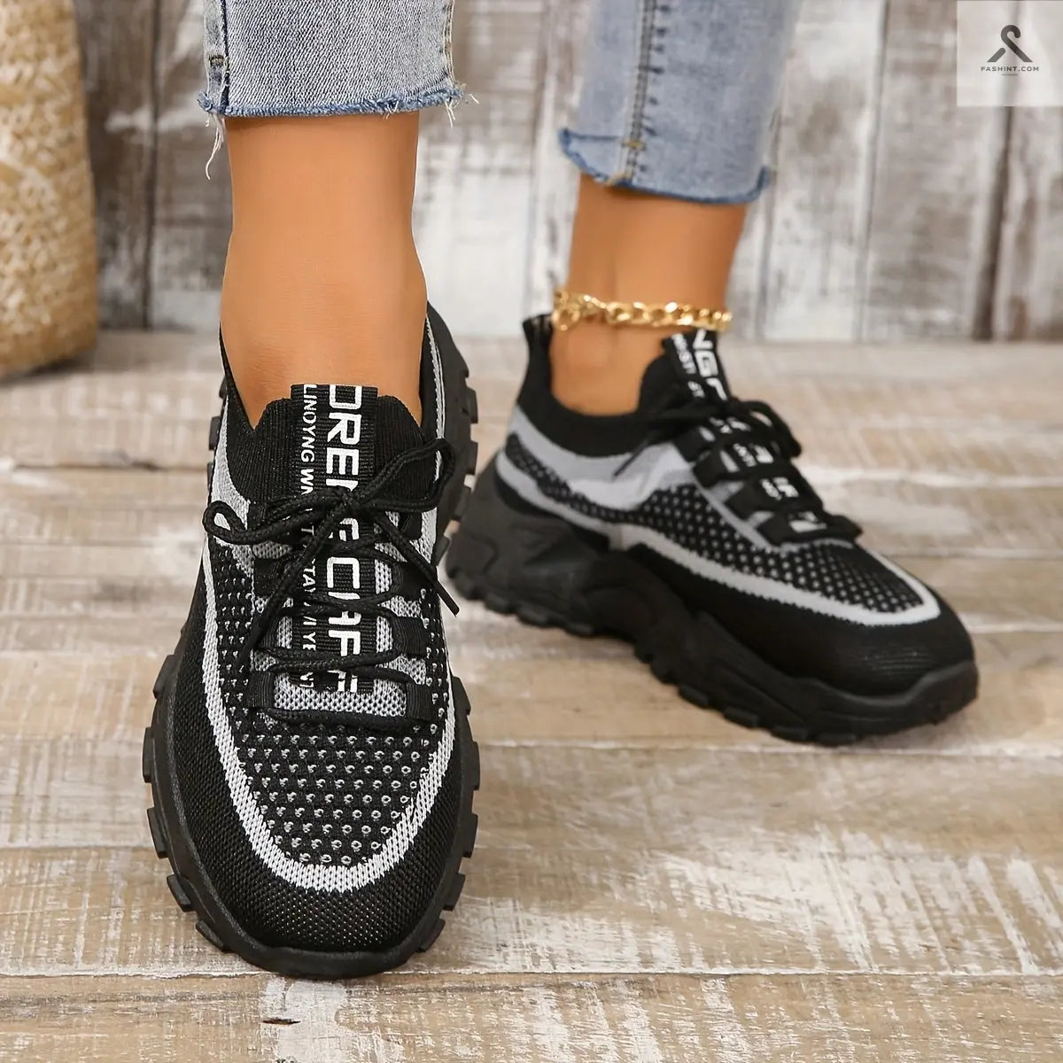 احصل على أحذية رياضية مريحة للسيدات مع تقنية تهوية حديثة Fashint