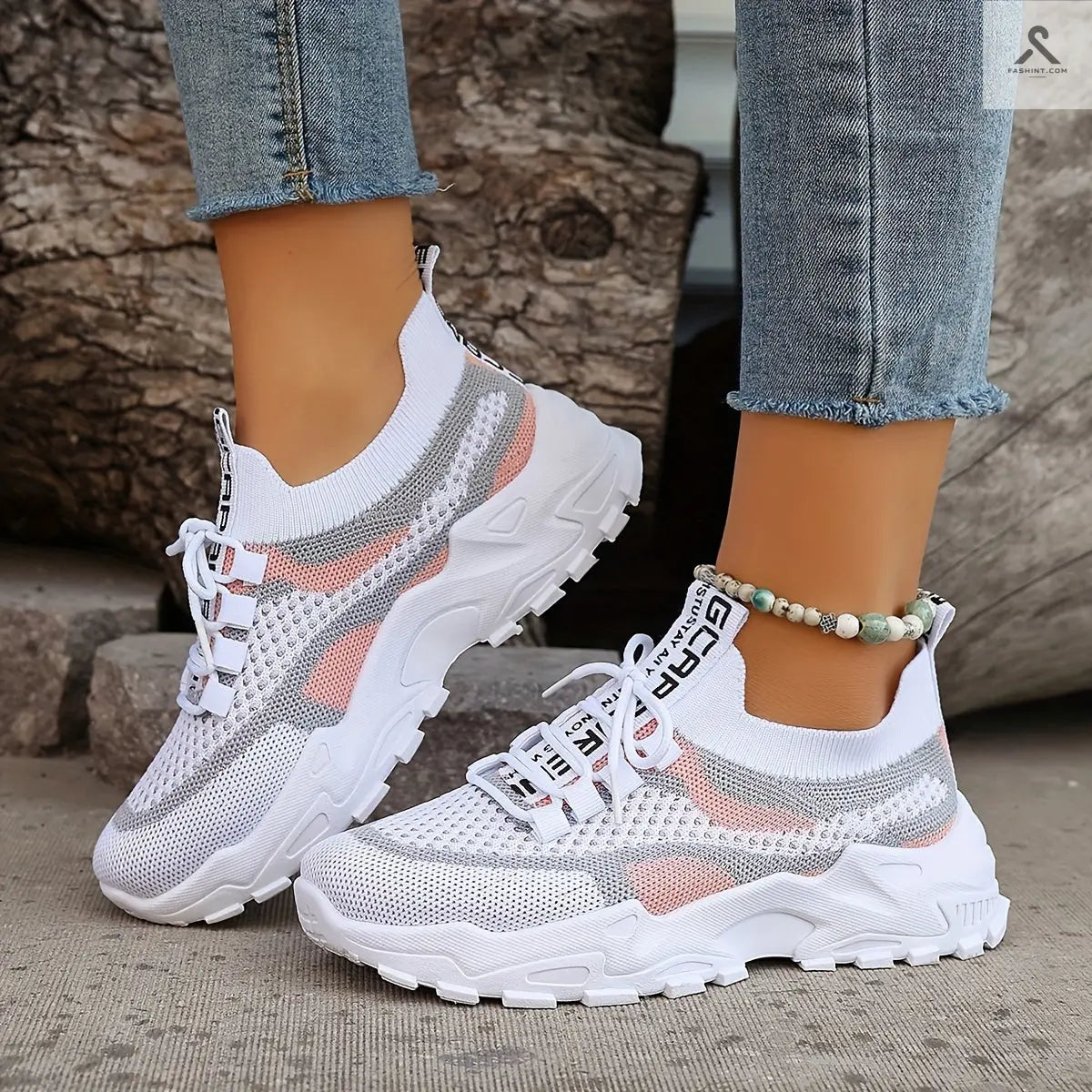 احصل على أحذية رياضية مريحة للسيدات مع تقنية تهوية حديثة Fashint