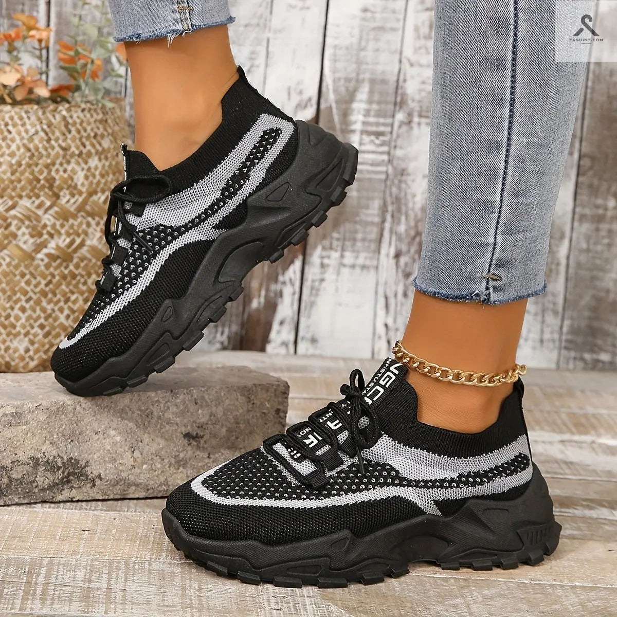 احصل على أحذية رياضية مريحة للسيدات مع تقنية تهوية حديثة Fashint