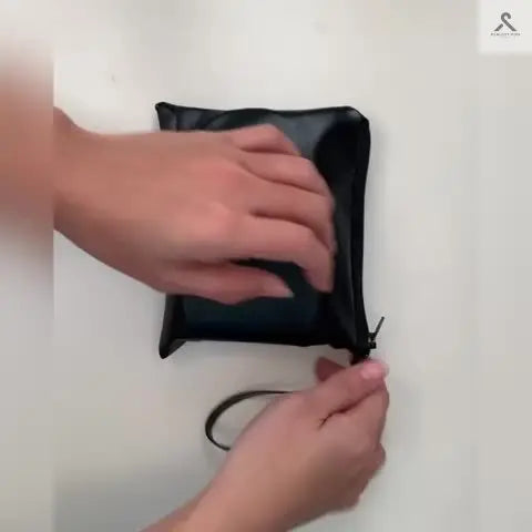أحذية باليه مريحة للنساء مع رباط وحقيبة سفر Fashint