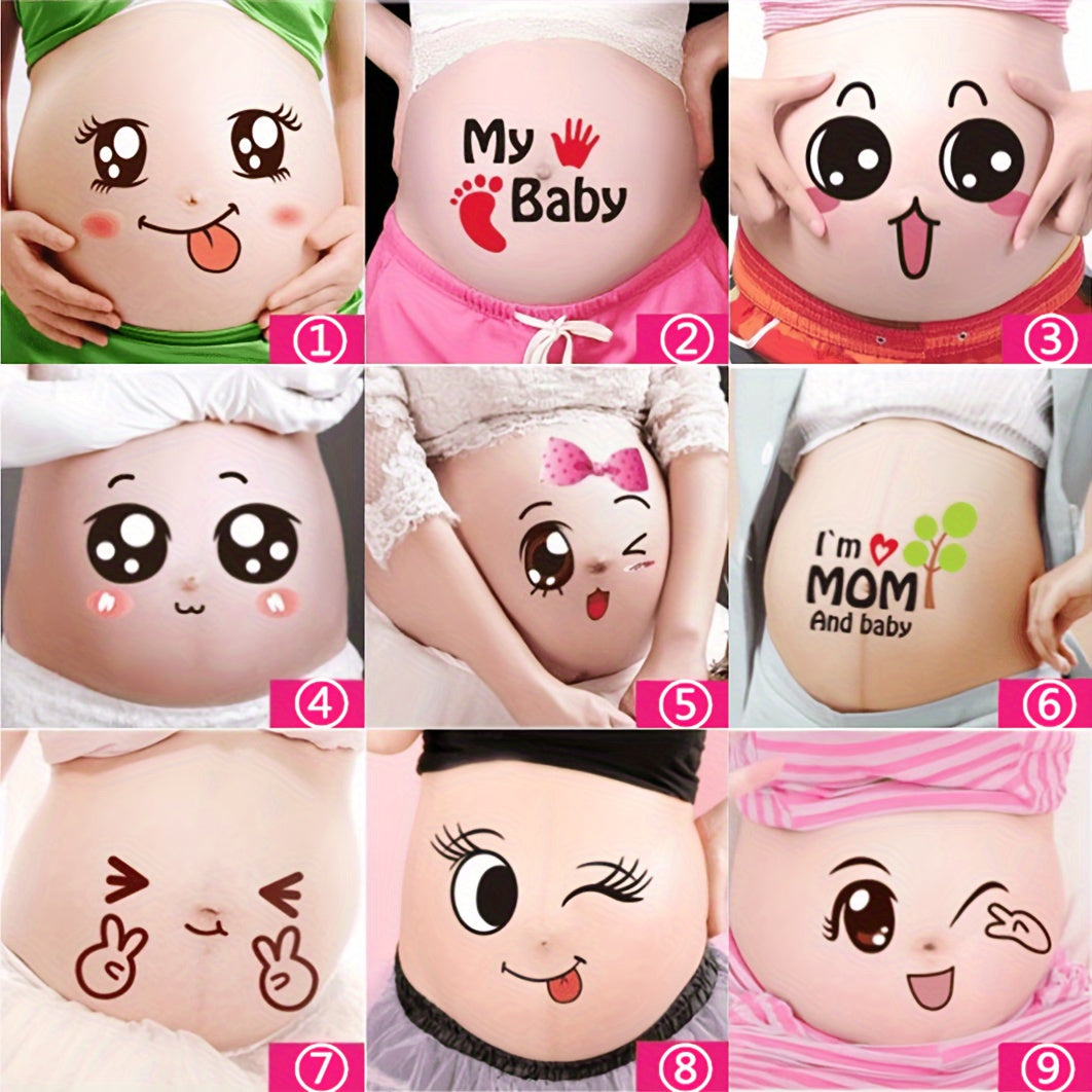 ملصقات الحمل المرحة 9 قطع Fashint