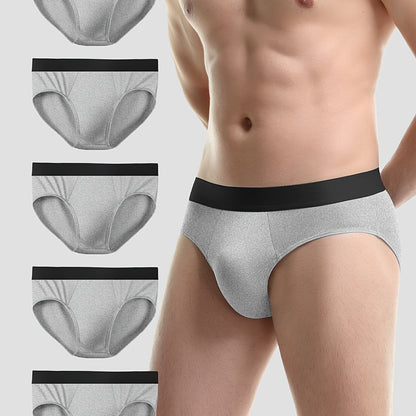 5-Pack من الملابس الداخلية للرجال مصنوعة من أقمشة تنفسية وخفيفة Fashint