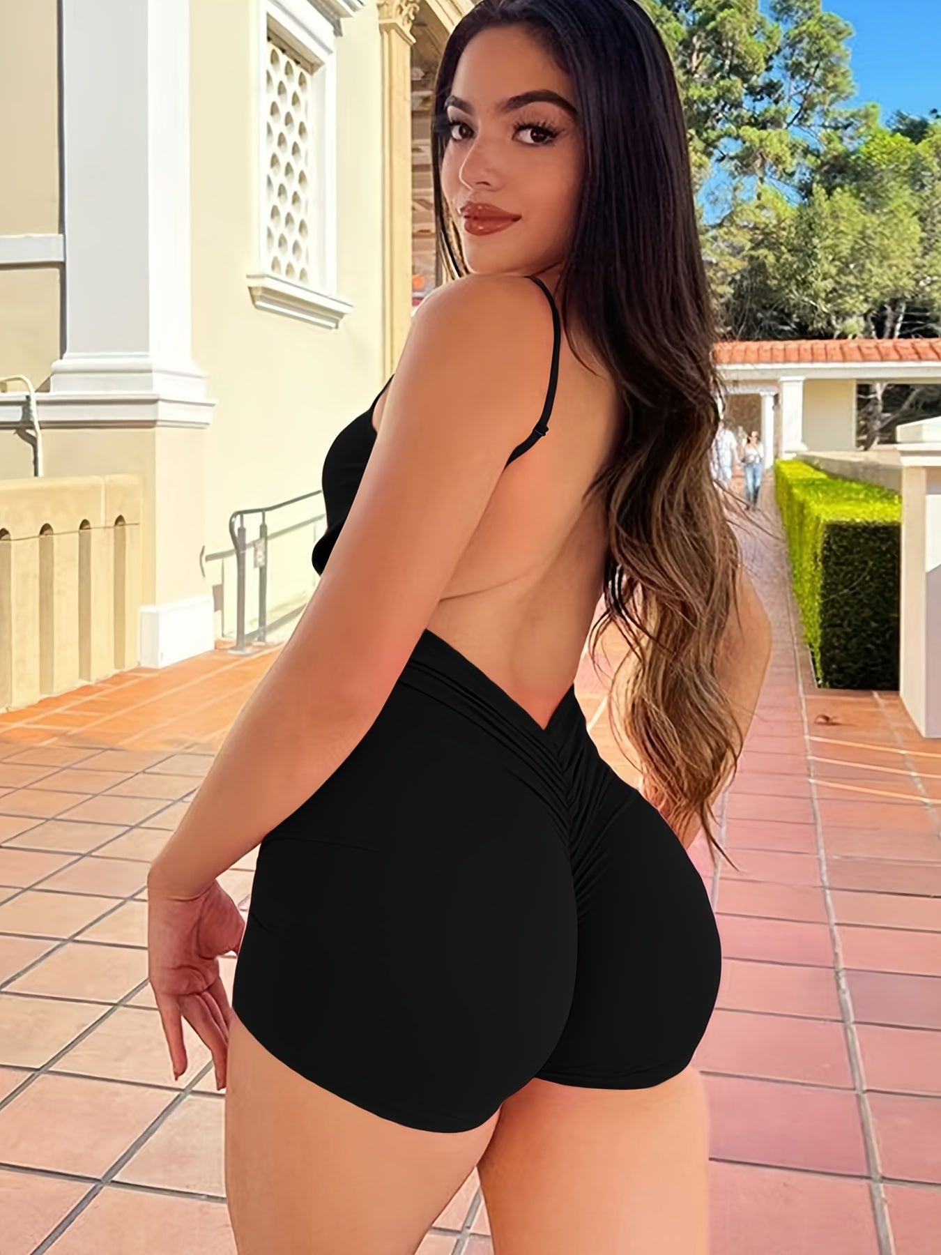 سويت شيرت نسائي بظهر مكشوف بتصميم مريح Fashint