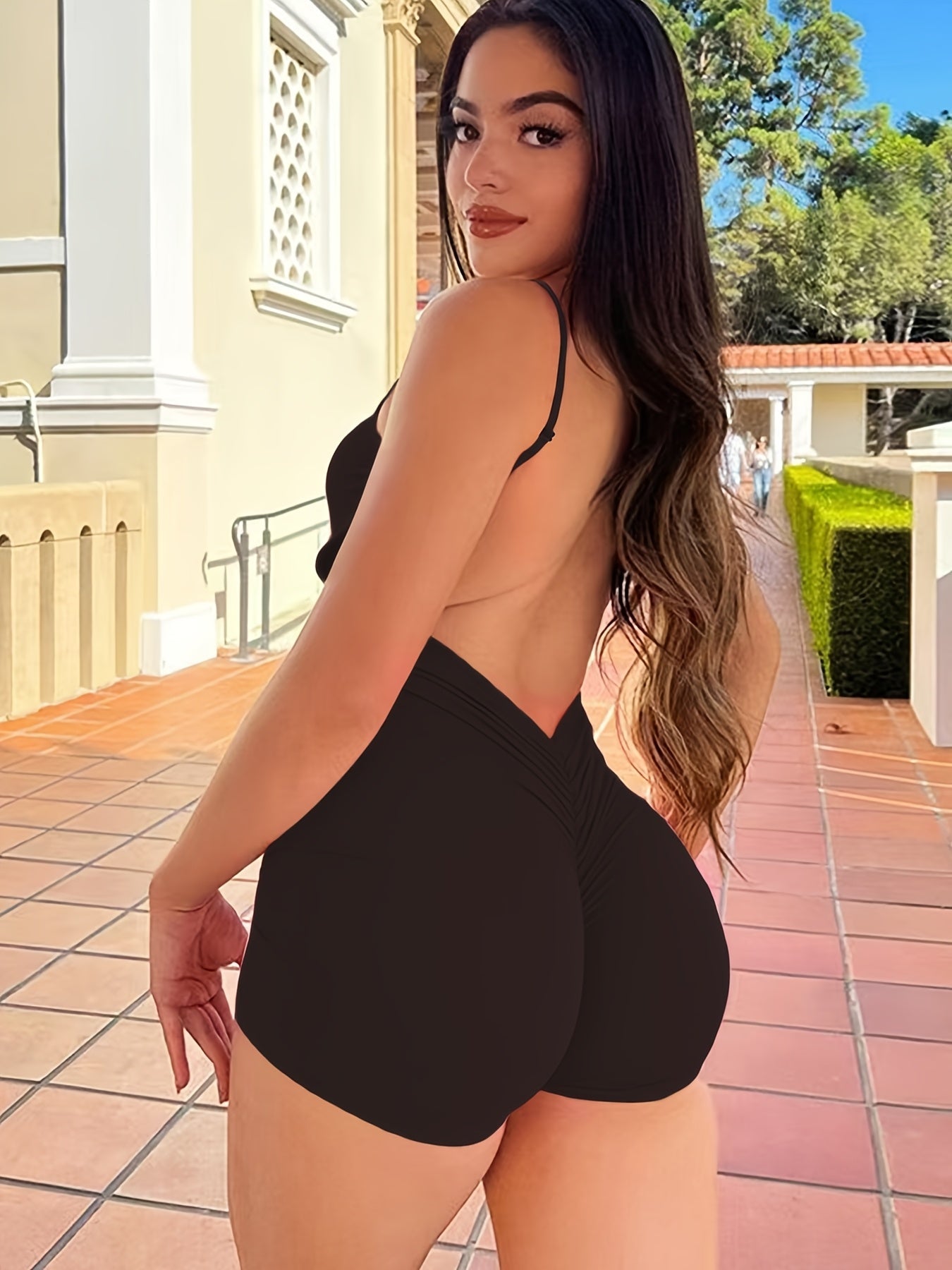 سويت شيرت نسائي بظهر مكشوف بتصميم مريح Fashint