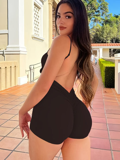 سويت شيرت نسائي بظهر مكشوف بتصميم مريح Fashint