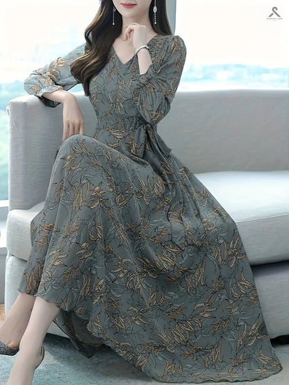 فساتين مزخرفة بنمط زهور للنساء Fashint