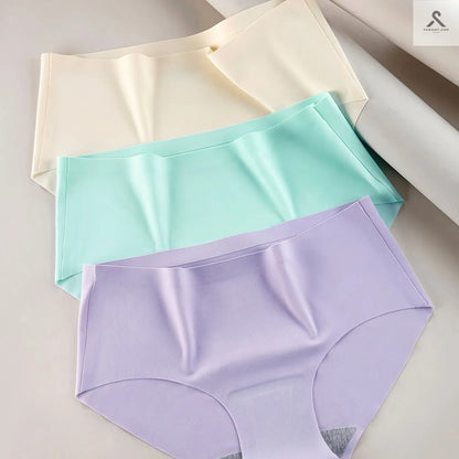 عبوة ثلاث قطع من السراويل الداخلية الخالية من السلاسل Fashint